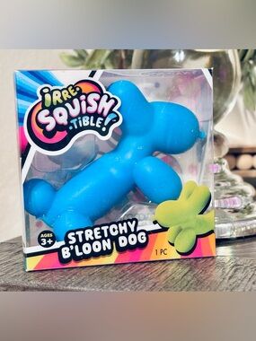 Squishy Balloon Dog Blue